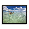 Kayaking Canoeing Framed Photo Poster Wall Art Decoration Decor For Bedroom Living Room