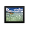 Kayaking Canoeing Framed Photo Poster Wall Art Decoration Decor For Bedroom Living Room