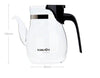 Kitchen - LightningStore Modern High Tech Glass Tea Pot Cup Glass Kettle - Made Of Food Grade PC - A Must Have For Tea Lovers