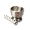 Kitchen - LightningStore Stainless Steel Mortar And Pestle - Excellent For Crushing Garlic, Nuts, Pills And Herbs - Modern Design That Will Look Great In Any Kitchen Or Pharmacy