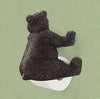 Kitchen - LightningStore Stylish Cute Resin Black Bear Mounted Paper Towel Holder - Excellent For Using At Home Or Office