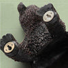 Kitchen - LightningStore Stylish Cute Resin Black Bear Mounted Paper Towel Holder - Excellent For Using At Home Or Office