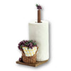 Kitchen - LightningStore Stylish Grape Basket Paper Towel Holder - Vertical Pole - Excellent For Using At Home Or Office