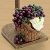 Kitchen - LightningStore Stylish Grape Basket Paper Towel Holder - Vertical Pole - Excellent For Using At Home Or Office