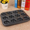 Kitchen - LightningStore Stylish Non-Stick Cupcake Muffin Pancake Bakeware Pan Mold- 12 (Dozen) Cup Capacity - A Must Have For Those Who Love Cooking And Baking