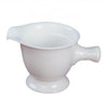 Kitchen - LightningStore White Ceramic Mortar Pestle Set - Excellent For Crushing/Grinding Garlic Herbs Spice And Grain