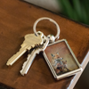 Orange Fox Vixen Wildlife Art Keychain - Woodland Nature Keychain - Fox Lover Gift