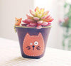 Lawn & Patio - LightningStore Corgi Dog Succulent Plants Pot Microlandschaft Personalized Office House Balcony Landscape Pot Creative Decorative Flower Pots + Mini-Figure Set Bundle