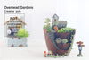 Lawn & Patio - LightningStore Succulent Plants Pot Microlandschaft Personalized Office House Balcony Landscape Pot Creative Decorative Flower Pots + Mini Figures Bundle