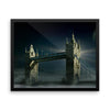 London Bridge Framed Photo Poster Wall Art Decoration Decor For Bedroom Living Room