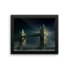 London Bridge Framed Photo Poster Wall Art Decoration Decor For Bedroom Living Room