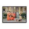 Monk Classic Framed Photo Poster Wall Art Decoration Decor For Bedroom Living Room
