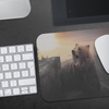 Grizzly Bear Mountain Mouse Pad - Wildlife Animal Nature Sunset Mouse Mat - Home Office Decor - Desk Accessories - Computer Accessory