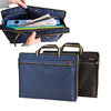 Office Product - Blue Black Waterproof Folder Paper Magazine Documents Bag - Use This Super Cool Classy Elegant Bag To Organize All Your Stuff