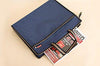 Office Product - Blue Black Waterproof Folder Paper Magazine Documents Bag - Use This Super Cool Classy Elegant Bag To Organize All Your Stuff