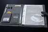Office Product - Cool Elegant Black Brown Business File Folder - Comes With Free Calculator - A4 Size Paper - 4 Ring Binder - Excellent Deal - Claim Yours Now