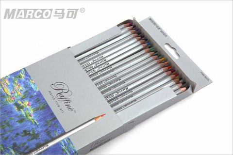 Office Product - Marco- Colored Pencils 24 -Colored Pencils 24 Count- Colored Pencils Raffine- Colored Pencils In Bulk- Colored Pencils Classpack -Marco Colored Pencils
