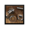 Screws Nuts And Bolts Engineering Framed Photo Poster Wall Art Decoration Decor For Bedroom Living Room