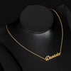 Personalized Name Necklace, Name Necklace Gold Silver Rose Gold, Custom Necklace, Birthday Present, Christmas Anniversary Wedding Gifts