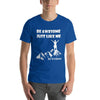 T-Shirt Be Awesome Just Like Me (Cotton Canvas Style)