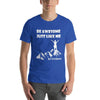 T-Shirt Be Awesome Just Like Me (Cotton Canvas Style)
