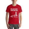 T-Shirt Be Awesome Just Like Me (Cotton Canvas Style)