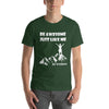 T-Shirt Be Awesome Just Like Me (Cotton Canvas Style)