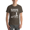T-Shirt Be Awesome Just Like Me (Cotton Canvas Style)