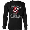 T-shirt - Is There Life After Death? - Touch My Daughter And Find Out T-Shirt