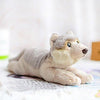 Toy - LightningStore Adorable Cute 21 Cm Baby Wolf Siberian Husky Puppy Doll Realistic Looking Stuffed Animal Plush Toys Plushie Children's Gifts Animals