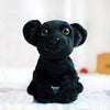 Toy - LightningStore Adorable Cute Baby Black Panther Dog Puppy Doll Realistic Looking Stuffed Animal Plush Toys Plushie Children's Gifts Animals + Toy Organizer Bag Bundle