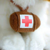 Toy - LightningStore Adorable Cute Baby Saint Bernard Doctor Nurse Cross Puppy Doll Realistic Looking Stuffed Animal Plush Toys Plushie Children's Gifts Animals