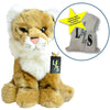 Toy - LightningStore Adorable Cute Baby Tiger Cub Doll Realistic Looking Stuffed Animal Plush Toys Plushie Children's Gifts Animals + Toy Organizer Bag Bundle