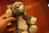 Toy - LightningStore Adorable Cute Baby Wolf Doll Realistic Looking Stuffed Animal Plush Toys Plushie Children's Gifts Animals + Toy Organizer Bag Bundle