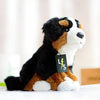 Toy - LightningStore Adorable Cute Bernese Mountain Dog Puppy Baby Doll Realistic Looking Stuffed Animal Plush Toys Plushie Children's Gifts Animals + Toy Organizer Bag Bundle