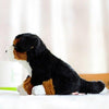 Toy - LightningStore Adorable Cute Bernese Mountain Dog Puppy Baby Doll Realistic Looking Stuffed Animal Plush Toys Plushie Children's Gifts Animals + Toy Organizer Bag Bundle