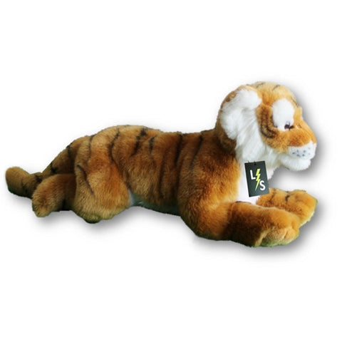 Toy - LightningStore Adorable Cute Big Giant Large Lying Sleeping Orange Bengal Siberian Tiger Stuffed Animal Doll Realistic Looking Plush Toys Plushie Children's Gifts Animals