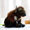 Toy - LightningStore Adorable Cute Bison Bull Matador Doll Realistic Looking Stuffed Animal Plush Toys Plushie Children's Gifts Animals