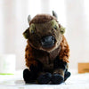 Toy - LightningStore Adorable Cute Bison Bull Matador Doll Realistic Looking Stuffed Animal Plush Toys Plushie Children's Gifts Animals