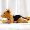 Toy - LightningStore Adorable Cute Black And Brown Herding Dog Doll Realistic Looking Stuffed Animal Plush Toys Plushie Children's Gifts Animals
