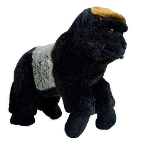 Toy - LightningStore Adorable Cute Black Gorilla Monkey Doll Realistic Looking Stuffed Animal Plush Toys Plushie Children's Gifts Animals