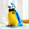 Toy - LightningStore Adorable Cute Blue And Yellow Parrot Stuffed Animal Doll Realistic Looking Parrot Plush Toys Plushie Children's Gifts Animals