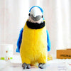 Toy - LightningStore Adorable Cute Blue And Yellow Parrot Stuffed Animal Doll Realistic Looking Parrot Plush Toys Plushie Children's Gifts Animals