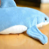Toy - LightningStore Adorable Cute Blue Shark Stuffed Animal Doll Realistic Looking Plush Toys Plushie Children's Gifts Animals