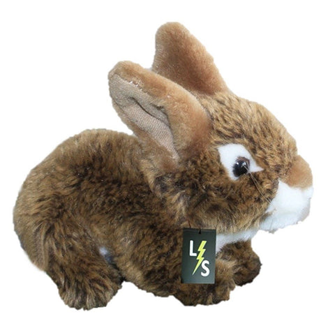 Toy - LightningStore Adorable Cute Brown And White Bunny Rabbit Stuffed Animal Doll Realistic Looking Plush Toys Plushie Children's Gifts Animals