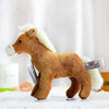 Toy - LightningStore Adorable Cute Brown And White Standing Horse Pony Doll Realistic Looking Stuffed Animal Plush Toys Plushie Children's Gifts Animals
