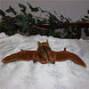Toy - LightningStore Adorable Cute Brown Bat Stuffed Animal Doll Realistic Looking Plush Toys Plushie Children's Gifts Animals + Toy Organizer Bag Bundle