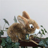Toy - LightningStore Adorable Cute Brown Bunny Rabbit Stuffed Animal Doll Realistic Looking Plush Toys Plushie Children's Gifts Animals