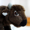 Toy - LightningStore Adorable Cute Brown Cow Bull Goat Doll Realistic Looking Stuffed Animal Plush Toys Plushie Children's Gifts Animals