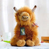 Toy - LightningStore Adorable Cute Brown Cow Bull Yak Bison Doll Realistic Looking Stuffed Animal Plush Toys Plushie Children's Gifts Animals + Toy Organizer Bag Bundle